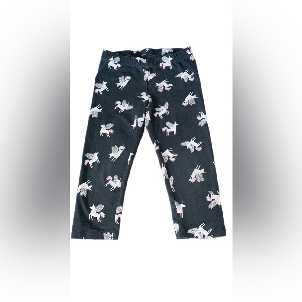 cat and jack girls size 6/6x Unicorn leggings Gray
